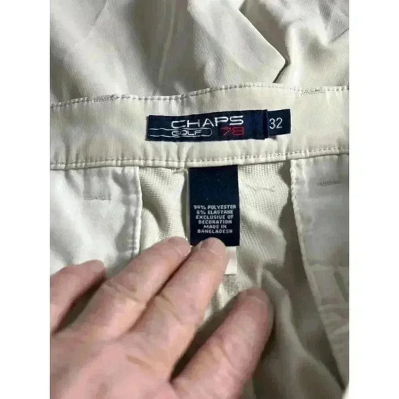 Chaps Golf 32 Women’s Khaki Golf Shorts - Picture 6 of 7